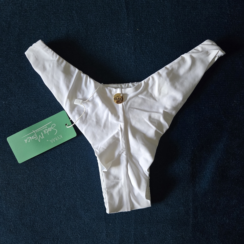 White Bikini Bottom - Picture 3 of 6
